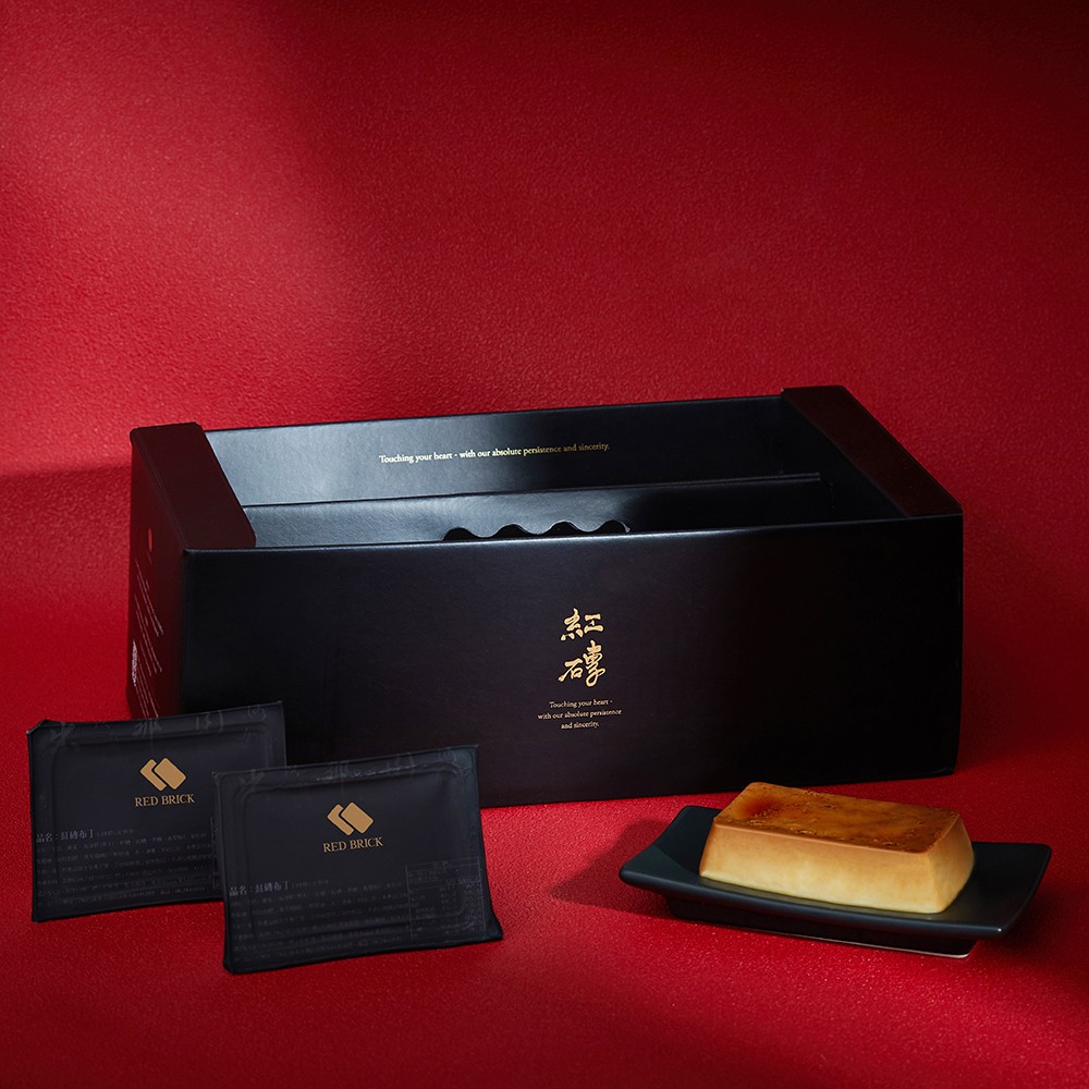 【紅磚布丁】傳統焦糖烤布丁(6盒)